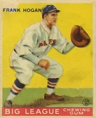1933 Goudey (R319) #30 Frank Hogan