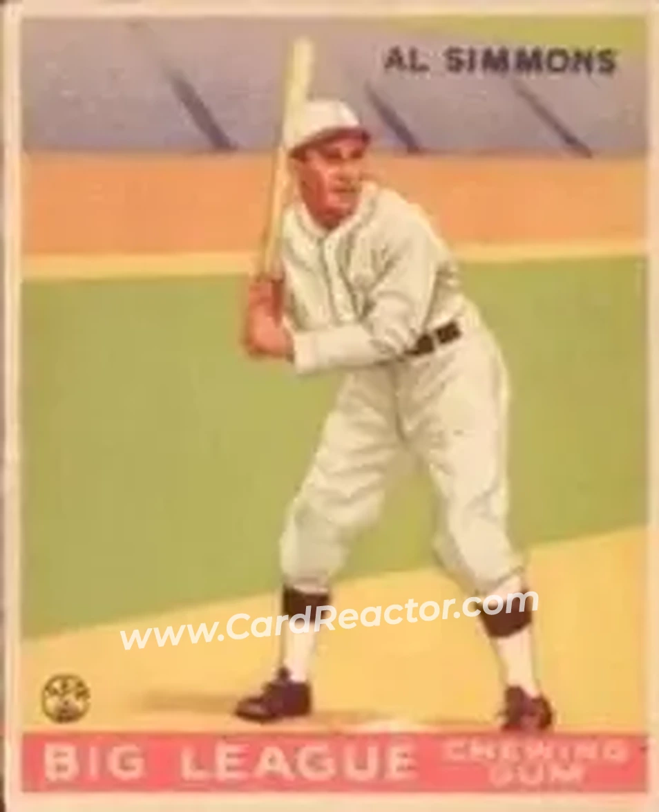 1933 Goudey (R319) #35 Al Simmons