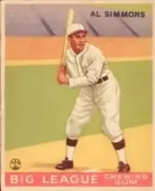 1933 Goudey (R319) #35 Al Simmons