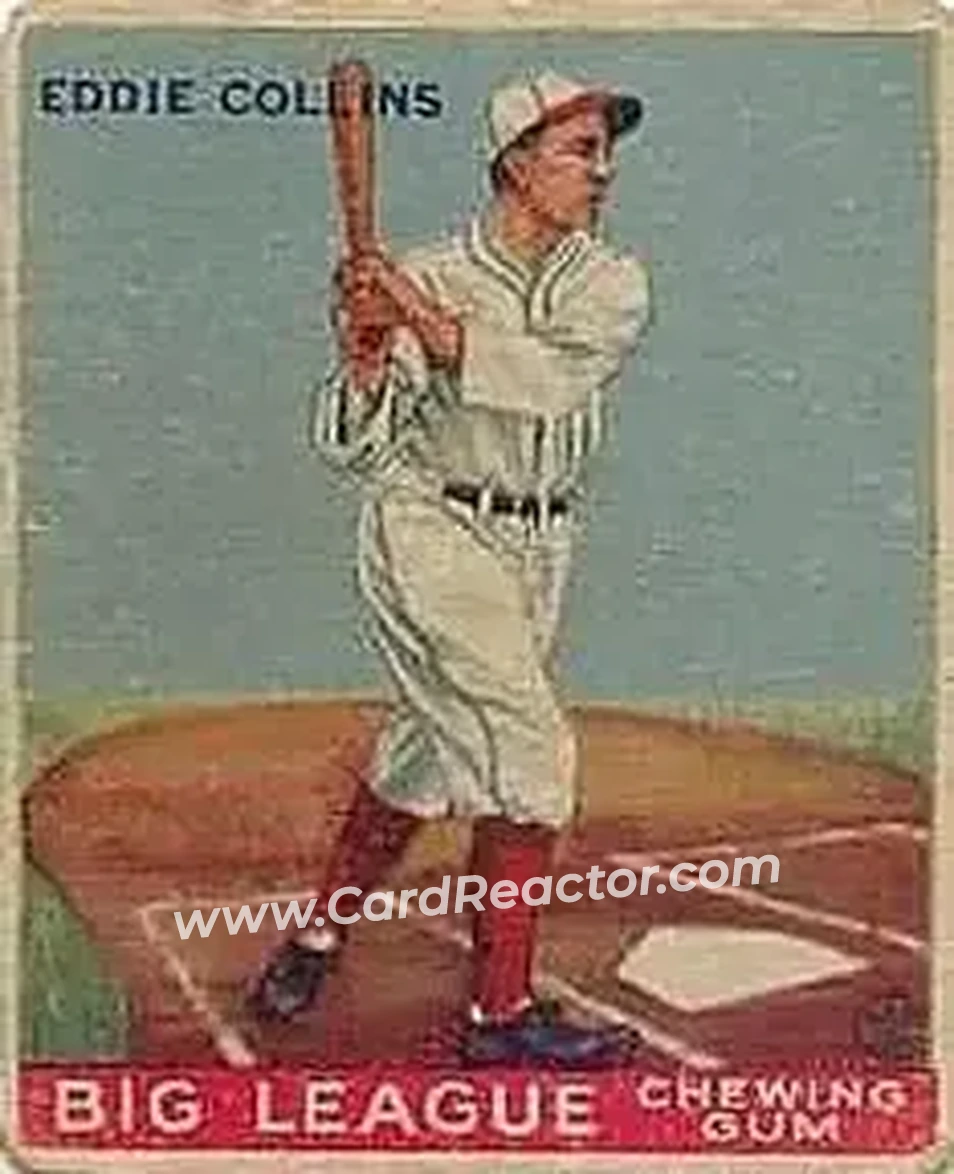 1933 Goudey (R319) #42 Eddie Collins