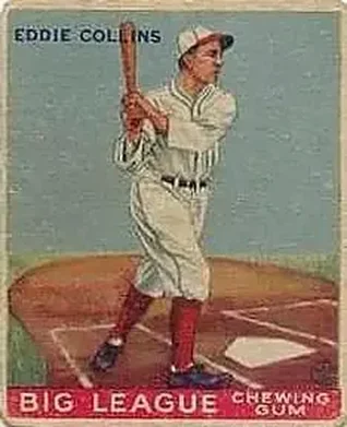 1933 Goudey (R319) #42 Eddie Collins