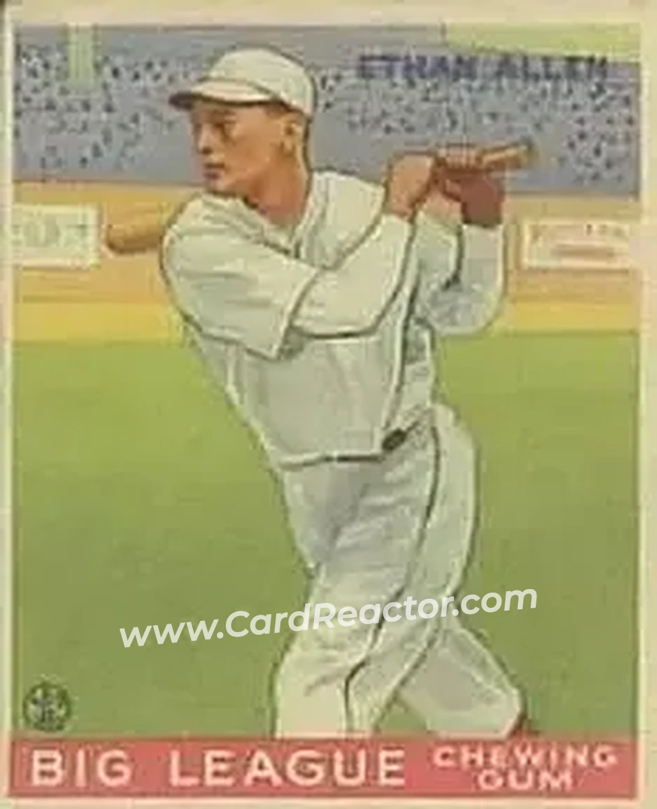 1933 Goudey (R319) #46 Ethan Allen
