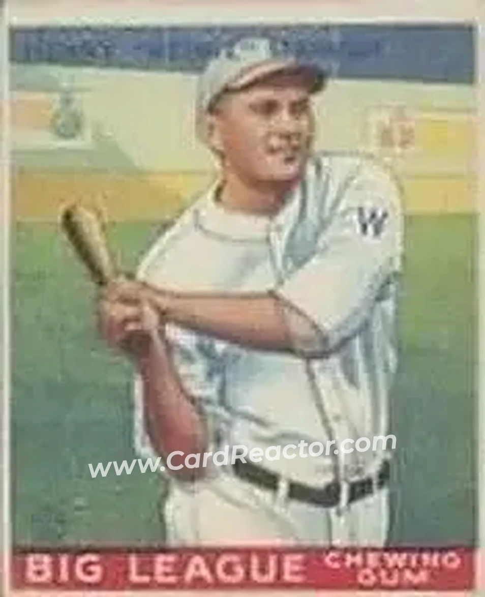 1933 Goudey (R319) #47 Heinie Manush