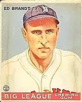 1933 Goudey (R319) #50 Ed Brandt