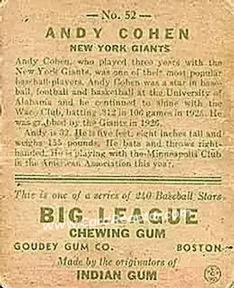 Back of Andy Cohen