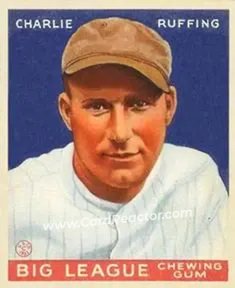 1933 Goudey (R319) #56 Red Ruffing