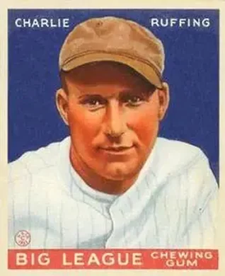 1933 Goudey (R319) #56 Red Ruffing