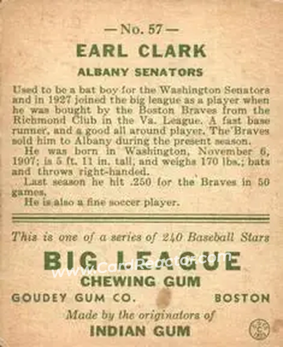 Back of Earl Clark