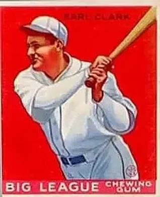 1933 Goudey (R319) #57 Earl Clark