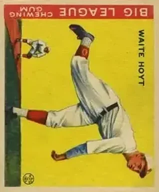 1933 Goudey (R319) #60 Waite Hoyt