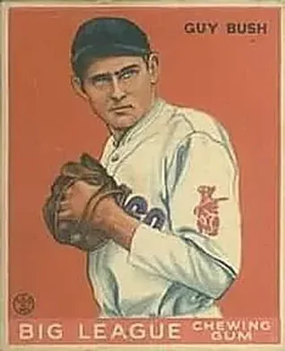 1933 Goudey (R319) #67 Guy Bush