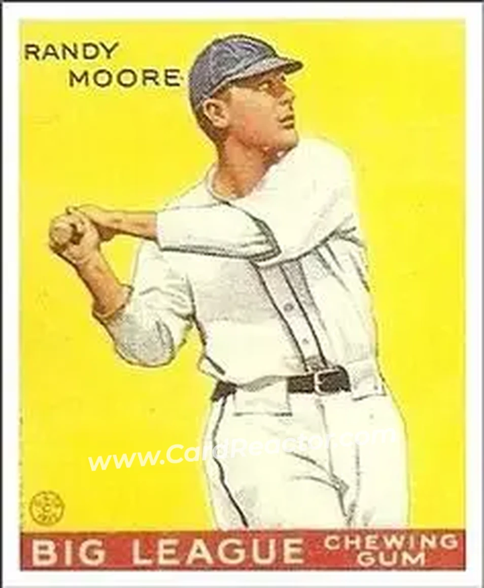 1933 Goudey (R319) #69 Randy Moore
