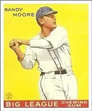 1933 Goudey (R319) #69 Randy Moore