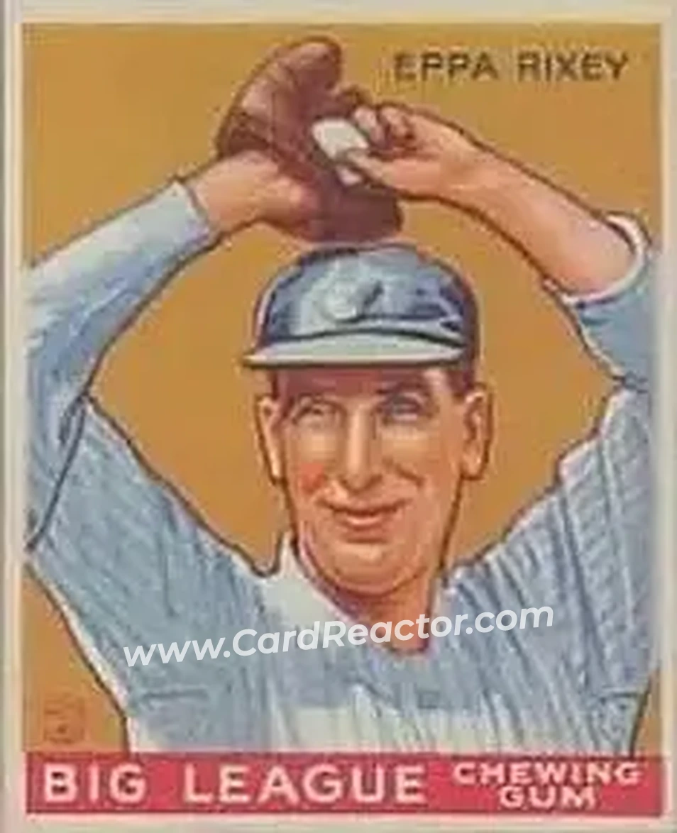 1933 Goudey (R319) #74 Eppa Rixey