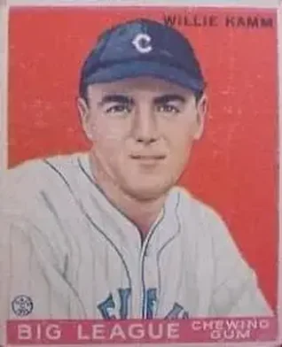 1933 Goudey (R319) #75 Willie Kamm