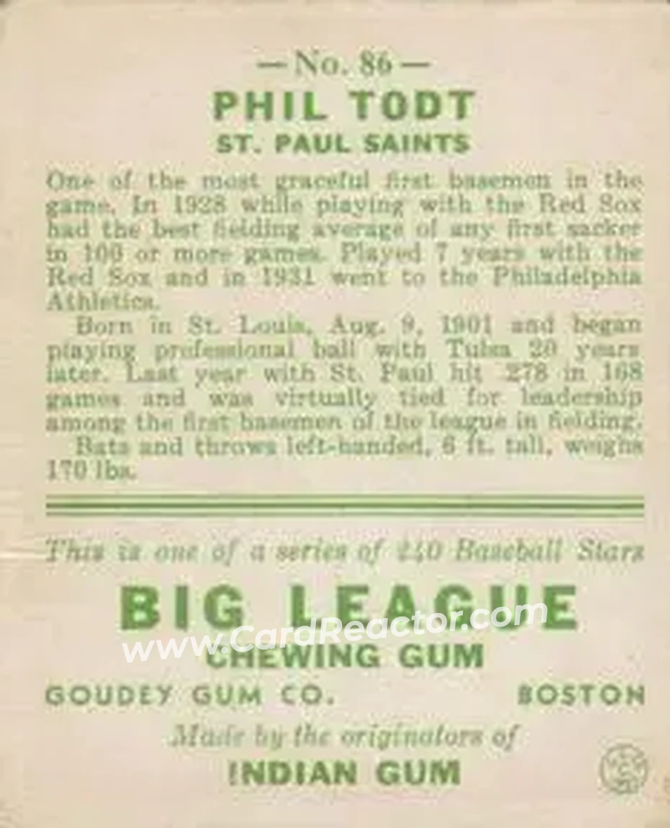 Back of Phil Todt