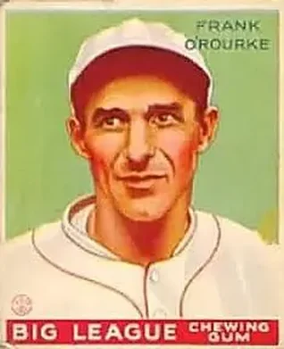 1933 Goudey (R319) #87 Frank O'Rourke