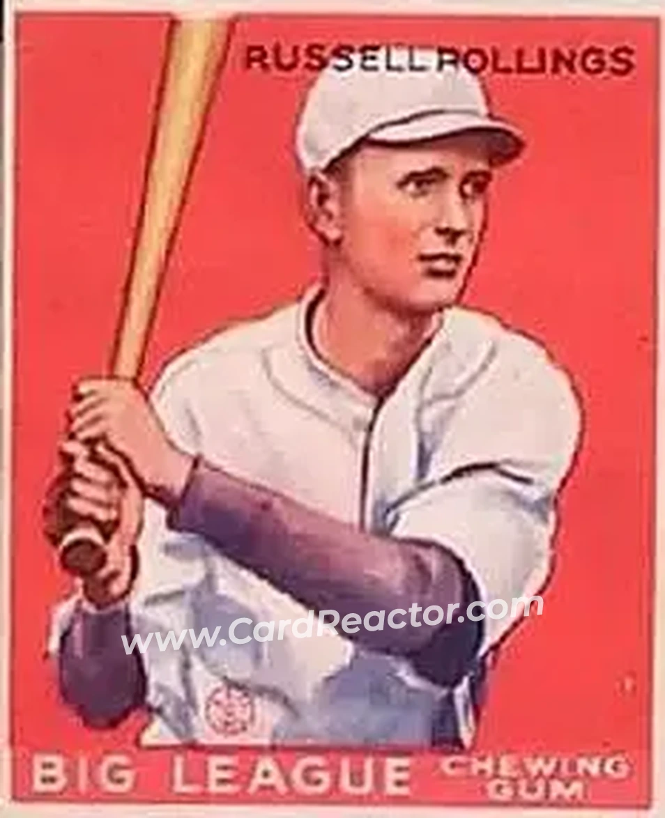 1933 Goudey (R319) #88 Russell Rollings