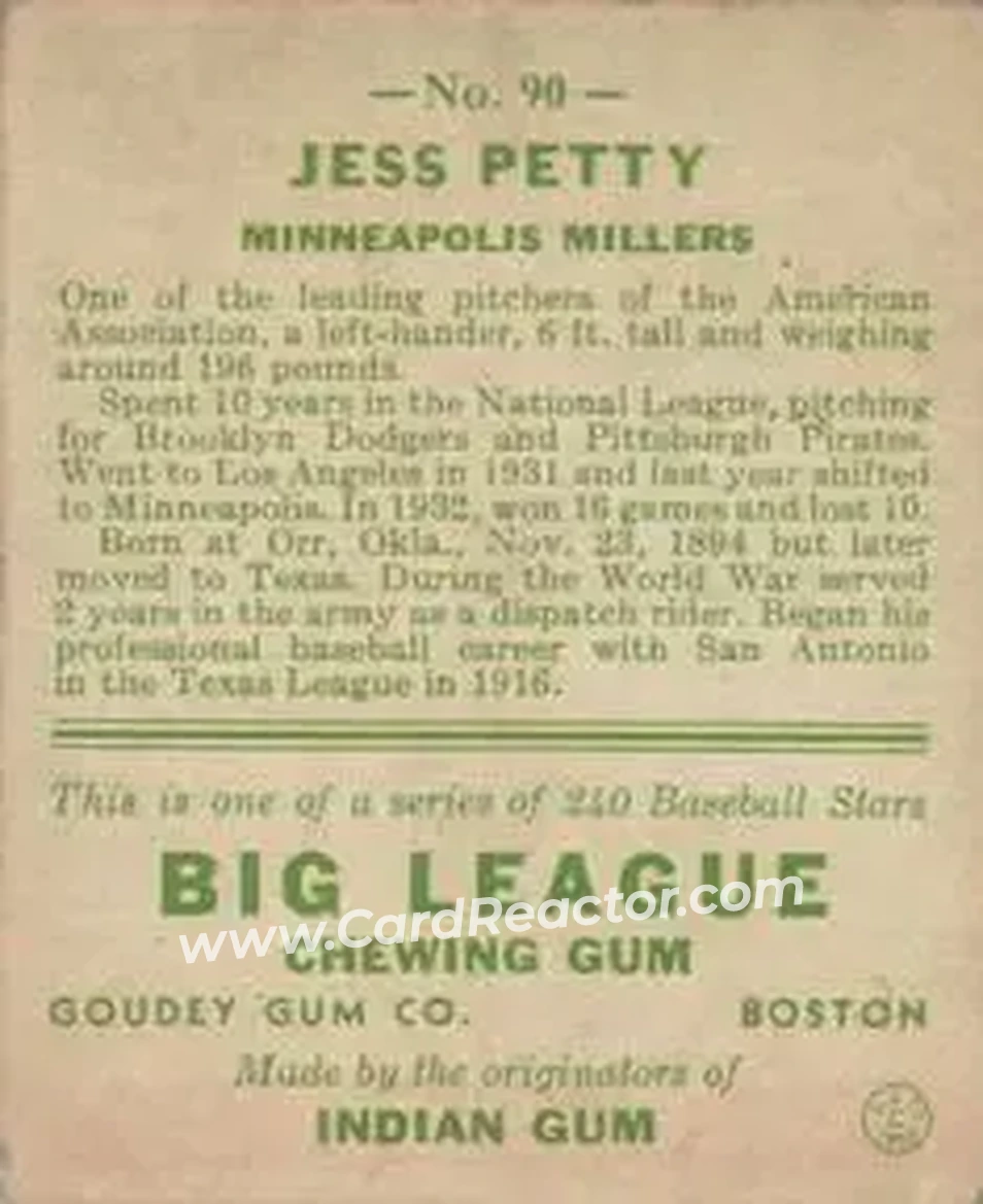 Back of Jess Petty