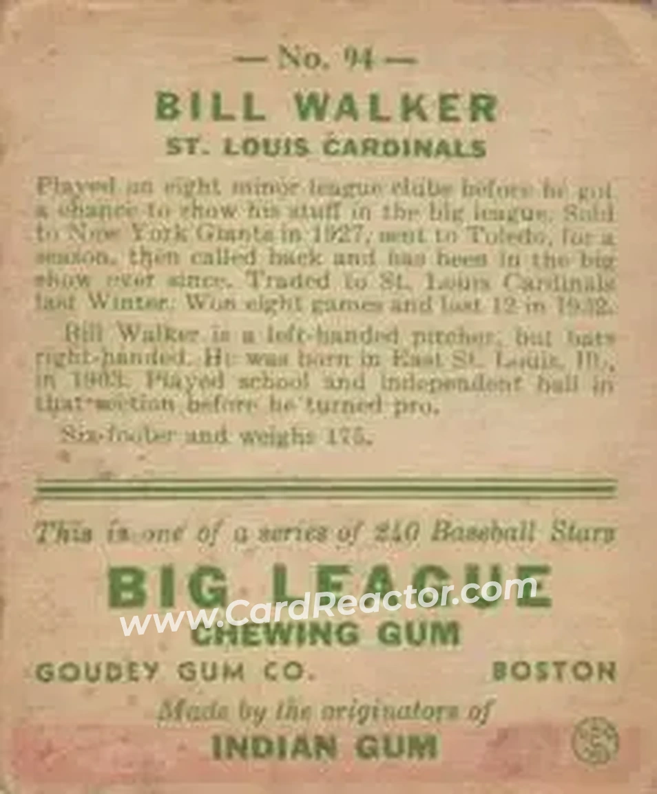 Back of Bill Walker