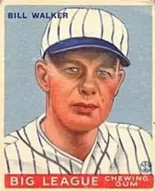 1933 Goudey (R319) #94 Bill Walker