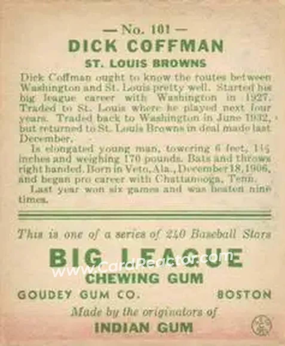 Back of Richard Coffman