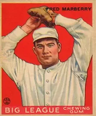 1933 Goudey (R319) #104 Fred Marberry