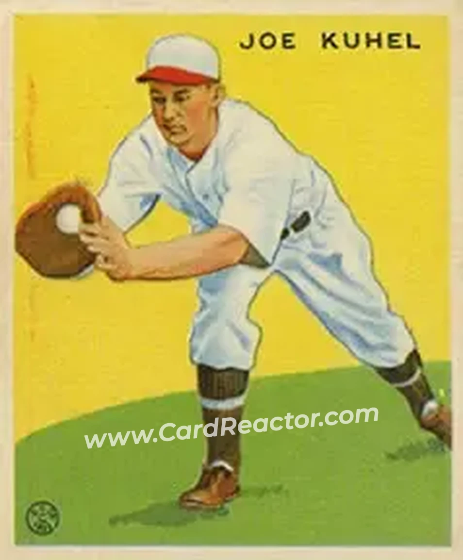1933 Goudey (R319) #108 Joe Kuhel