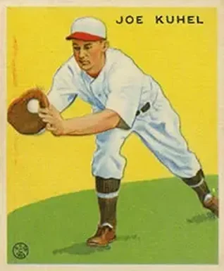 1933 Goudey (R319) #108 Joe Kuhel