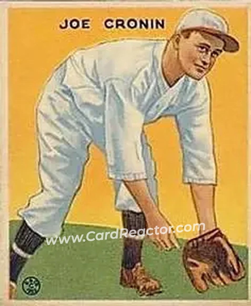 1933 Goudey (R319) #109 Joe Cronin