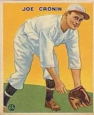1933 Goudey (R319) #109 Joe Cronin