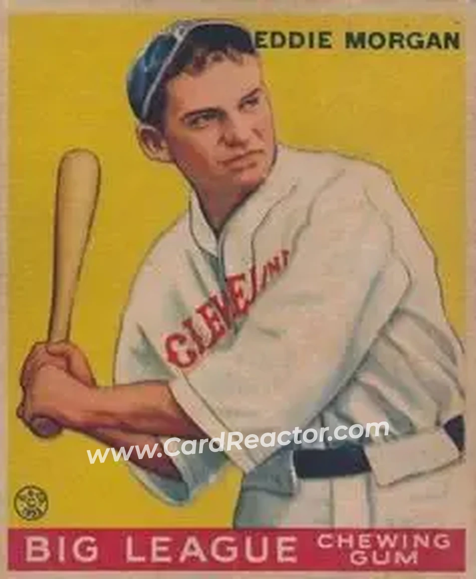 1933 Goudey (R319) #116 Eddie Morgan