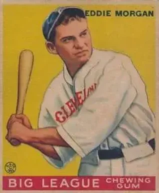 1933 Goudey (R319) #116 Eddie Morgan