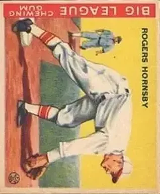1933 Goudey (R319) #119 Rogers Hornsby