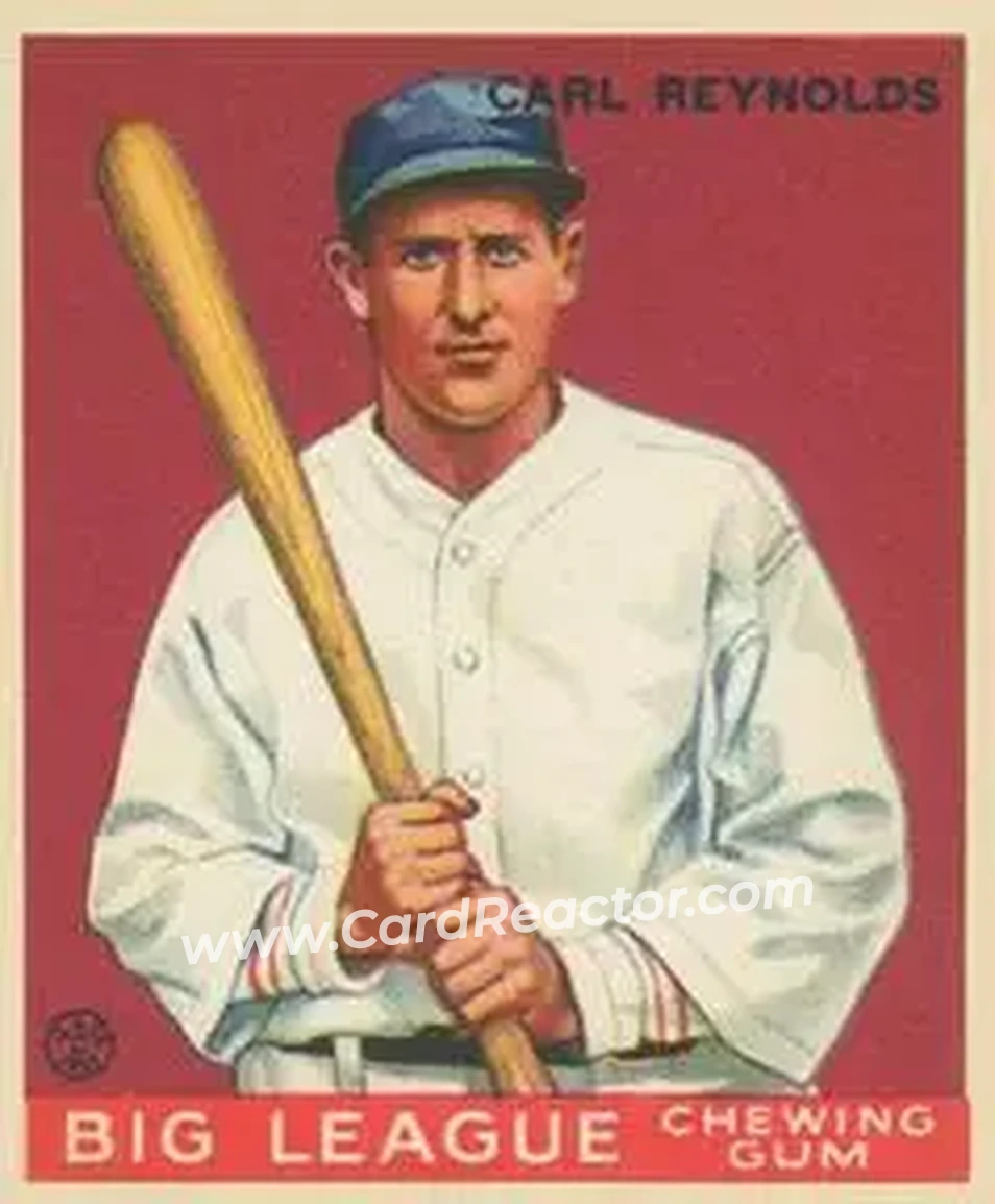 1933 Goudey (R319) #120 Carl Reynolds