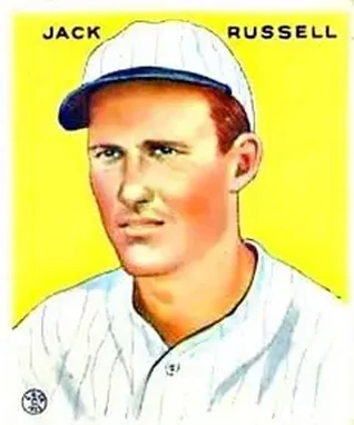 1933 Goudey (R319) #123 Jack Russell
