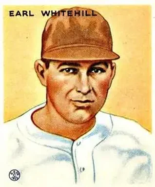 1933 Goudey (R319) #124 Earl Whitehill