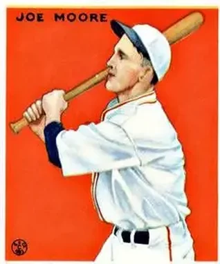 1933 Goudey (R319) #126 Joe Moore