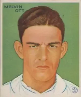 1933 Goudey (R319) #127 Mel Ott