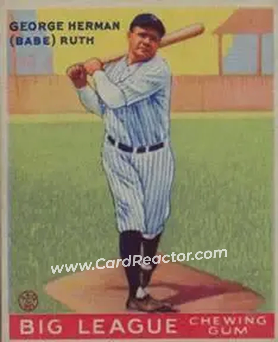 1933 Goudey (R319) #144 Babe Ruth
