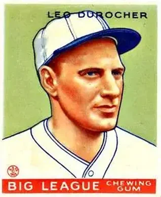1933 Goudey (R319) #147 Leo Durocher