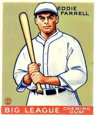 1933 Goudey (R319) #148 Eddie Farrell