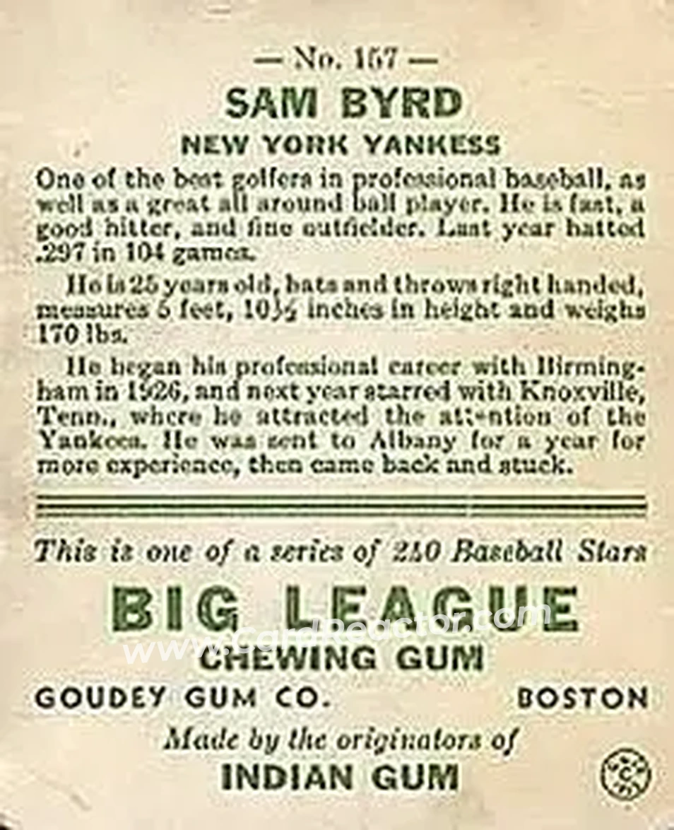 Back of Sam Byrd