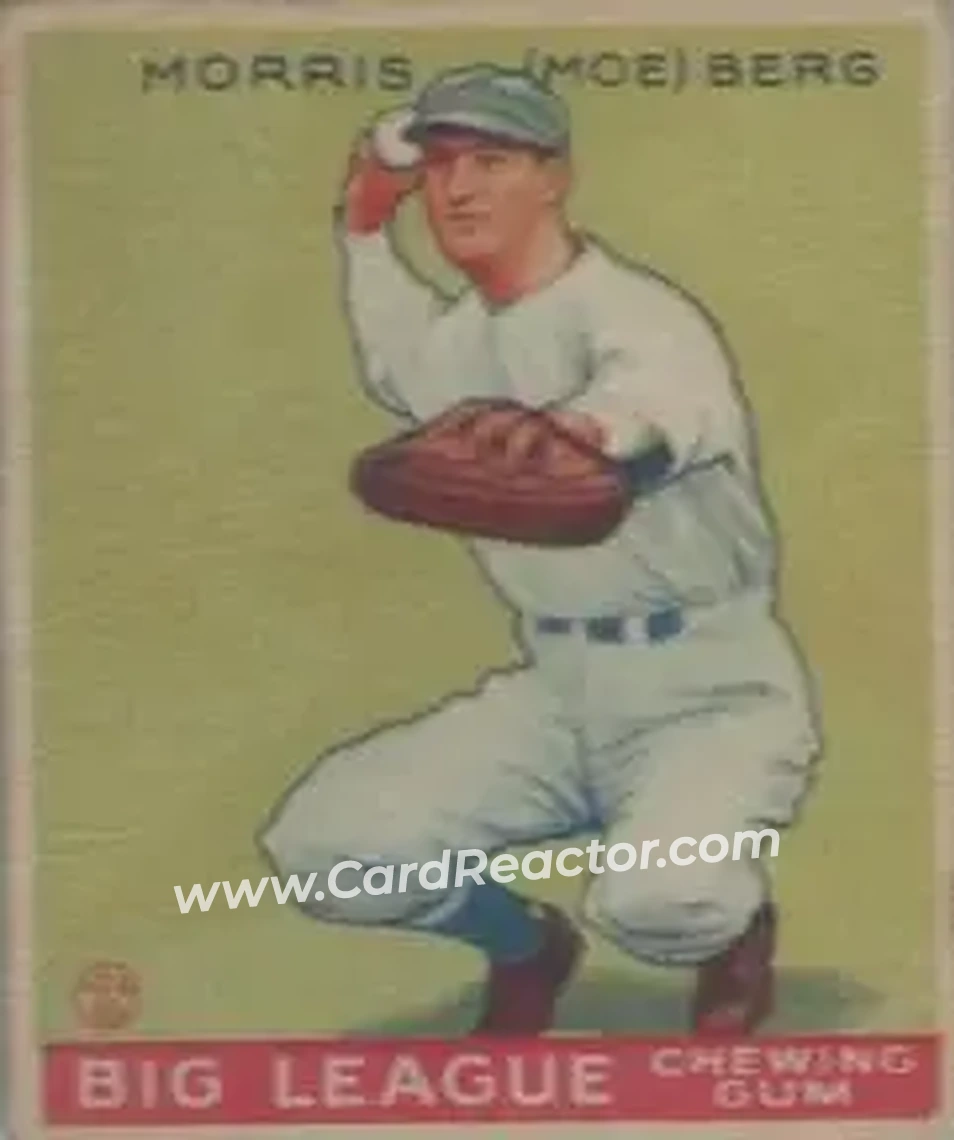 Front of Morris “Moe” Berg