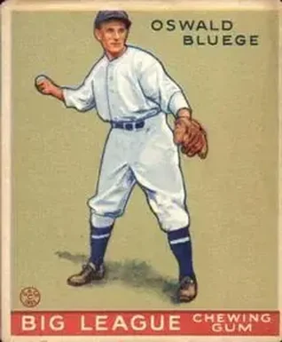 1933 Goudey (R319) #159 Oswald Bluege