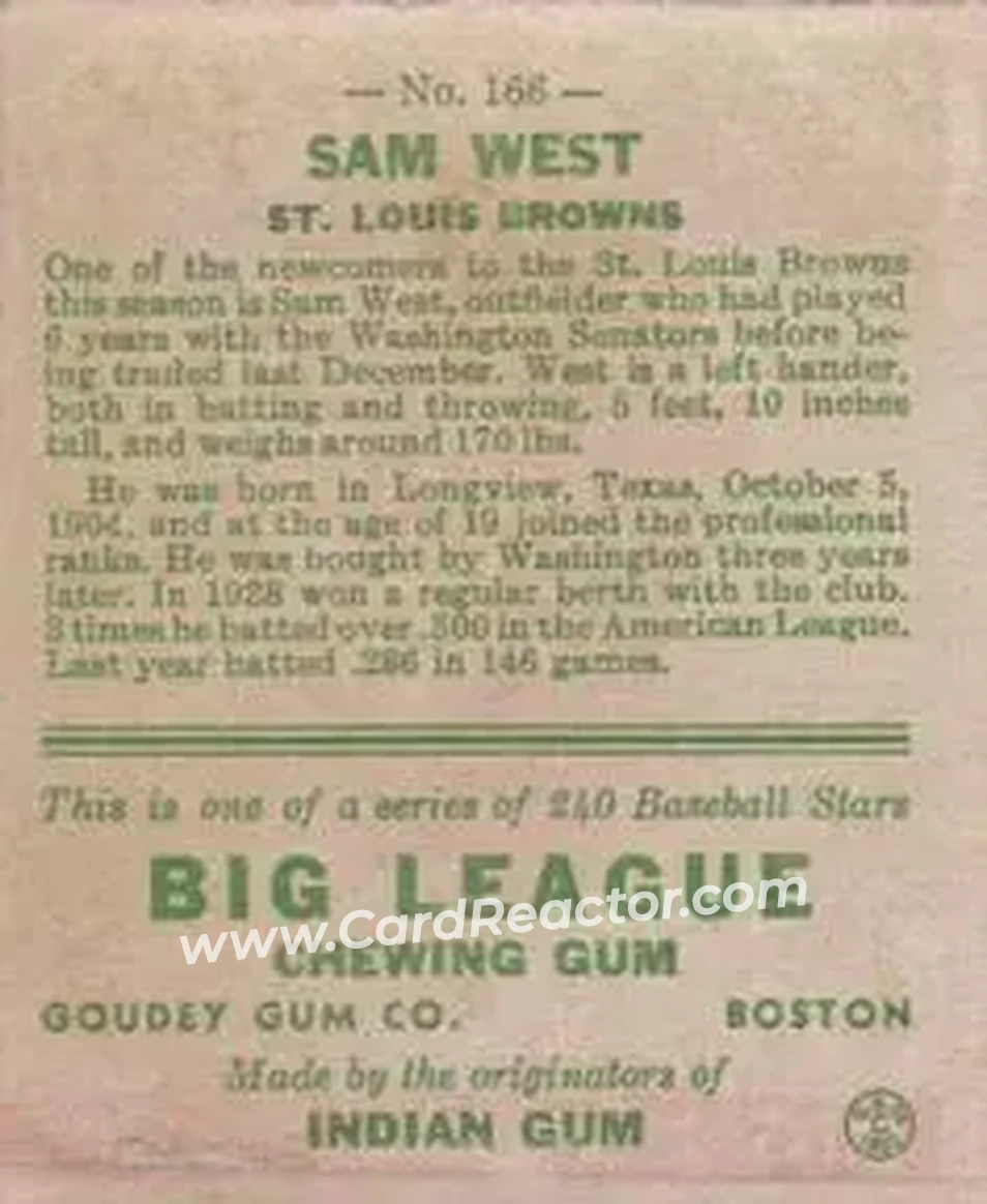 Back of Sam West