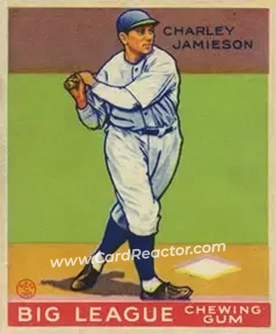 1933 Goudey (R319) #171 Charley Jamieson