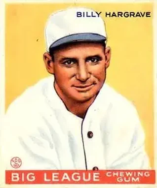 1933 Goudey (R319) #172 Billy Hargrave