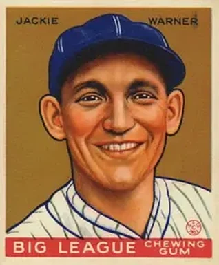 1933 Goudey (R319) #178 Jackie Warner