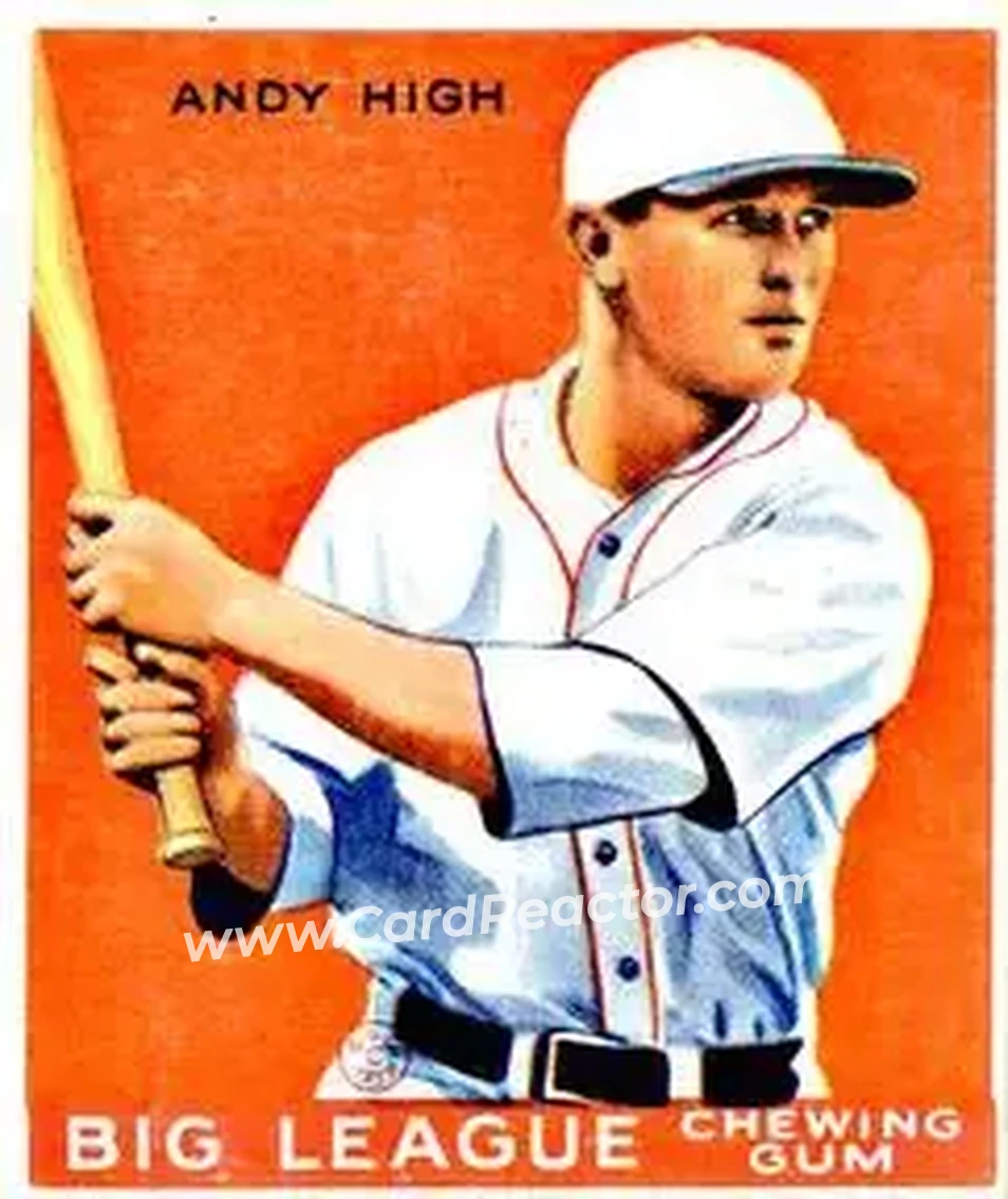 1933 Goudey (R319) #182 Andy High